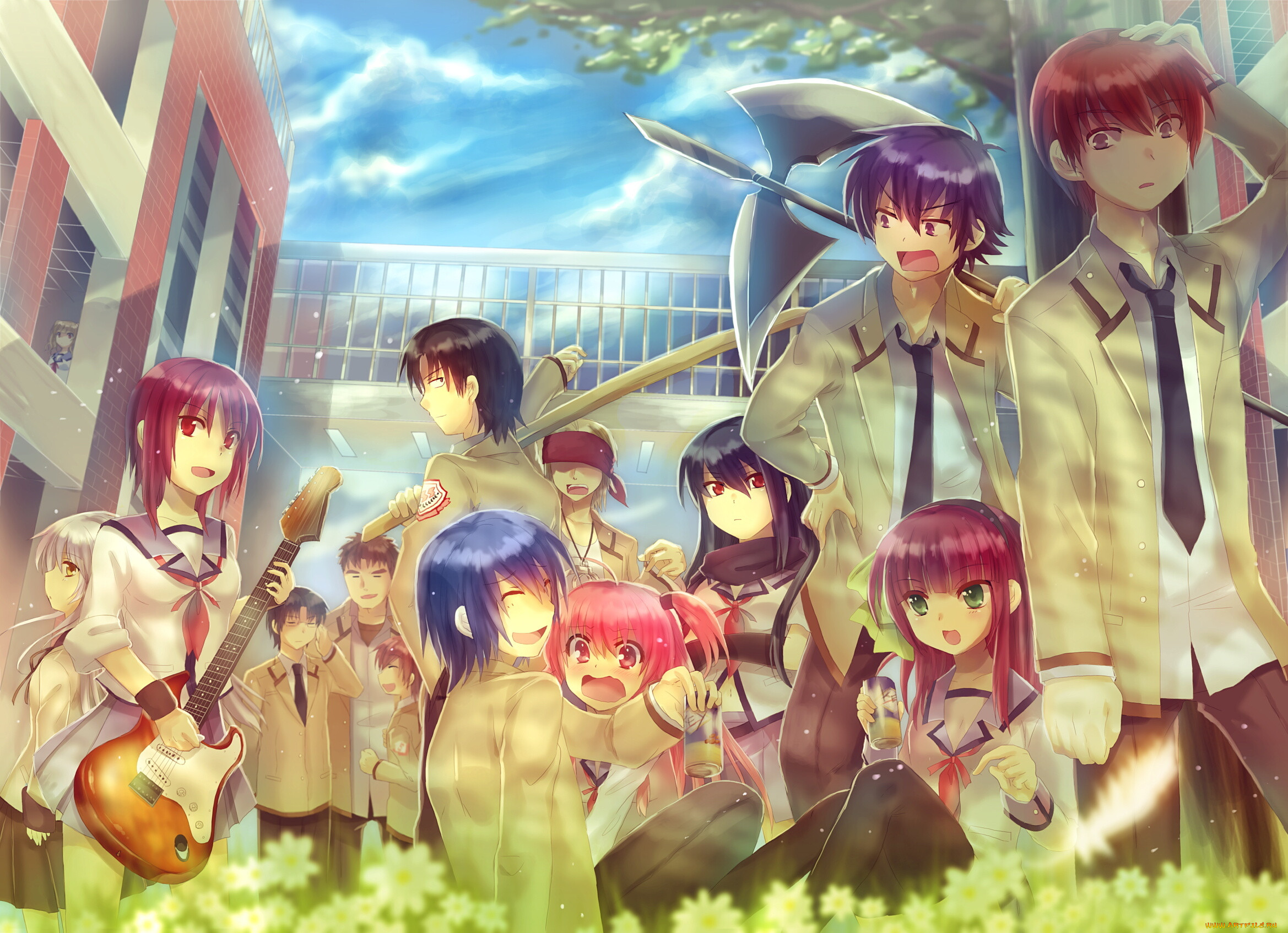 , angel beats, , 